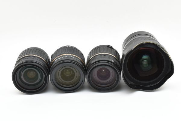 タムロン TAMRON 15-30mm F2.8 18-250mm 18-200mm 17-50mm 4本まとめ ジャンク #M45A1418拍卖