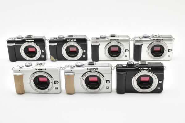 オリンパス OLYMPUS E-PL1 E-PL1s 7台まとめ 動作未確認ジャンク #M60A1443拍卖
