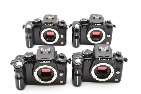 パナソニック Panasonic DMC-G1 ブラック 4台まとめ 動作未確認ジャンク #M67A1454拍卖
