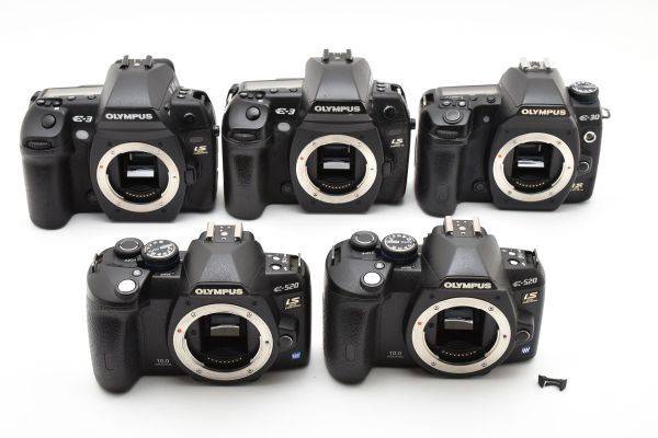 オリンパス OLYMPUS E-3 E-30 E-520 5台まとめ 動作未確認ジャンク #M71A1458拍卖