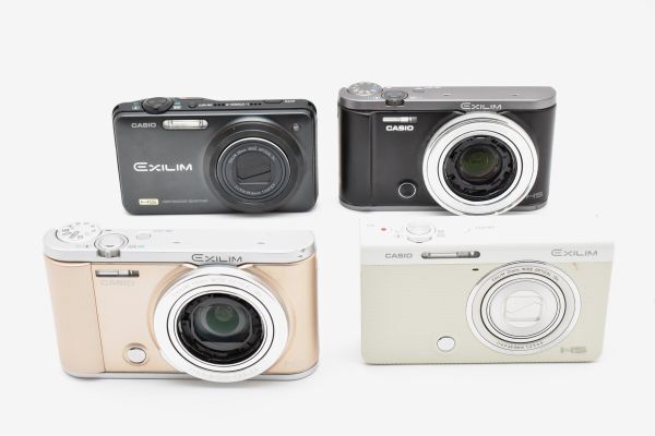 カシオ CASIO EX-ZR3100 EX-ZR1800 EX-ZR10 4台まとめ 動作未確認ジャンク #M80A1467拍卖