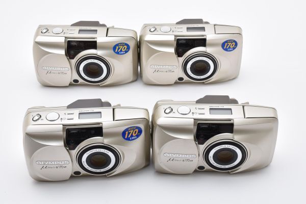 オリンパス OLYMPUS mju Ⅱ 170 VF ミュー 4台まとめ #M105A1501拍卖