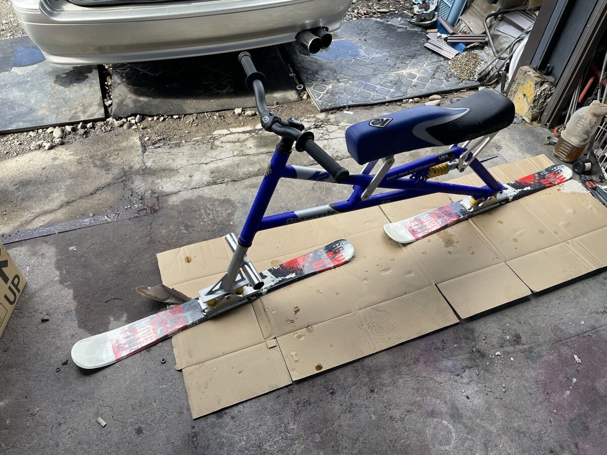 ☆希少!K2 スノーサイクル 雪山 スノースクート スノーモト 雪 冬遊び 中古品他出品あり☆拍卖