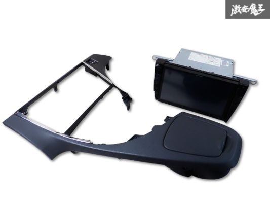 【保証付】ALPINE アルパイン ビックX 30 プリウス EX009V 9インチ メモリーナビ CD DVD フルセグ パネル付き 棚B5拍卖