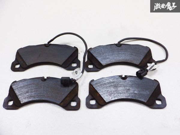 Porsche ポルシェ純正 970 パナメーラ フロント ブレーキ パッド 単体 フロントのみ 残量:約8.8mm 棚A1拍卖