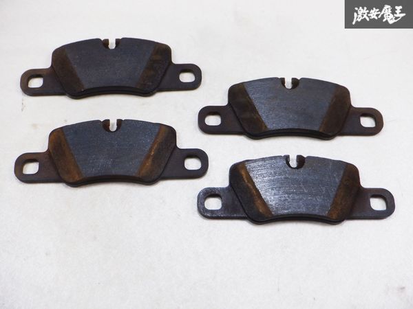 Porsche ポルシェ純正 970 パナメーラ ブレーキ パッド 単体 リアのみ 残量:約8.8mm 棚A1拍卖