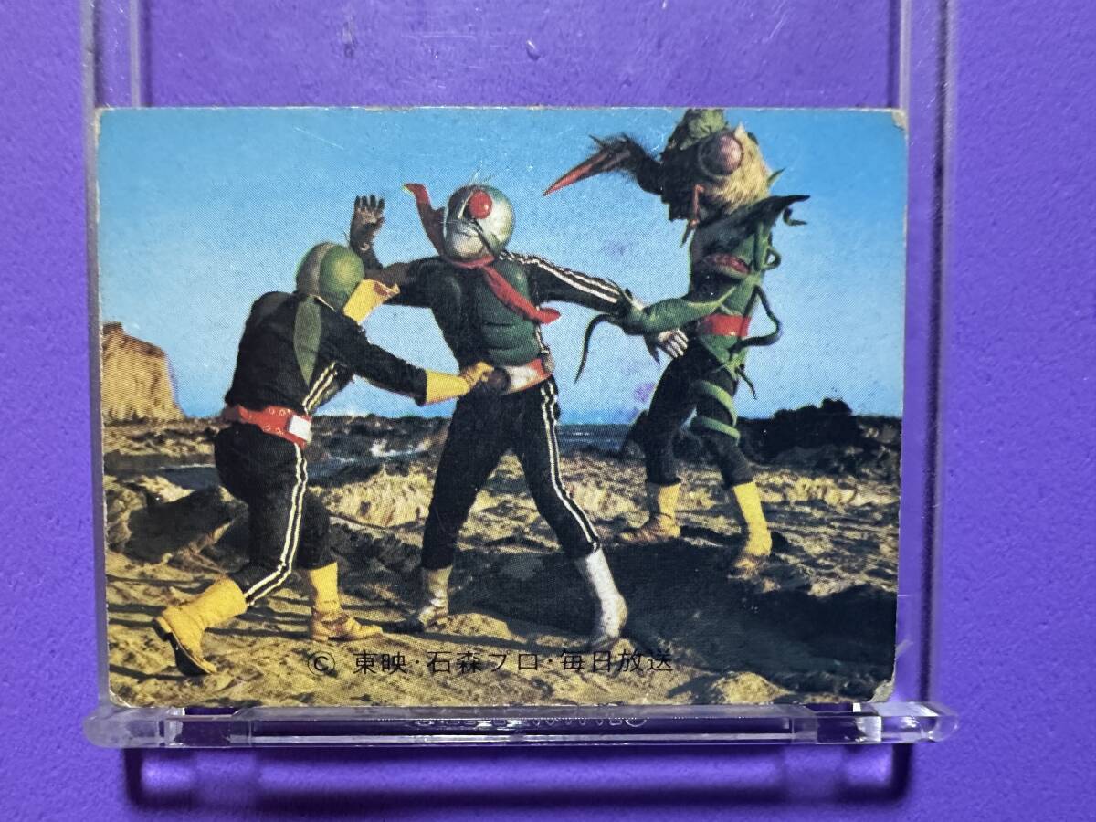 当時物 仮面ライダースナック 420 コンビ作戦 カルビー製菓拍卖