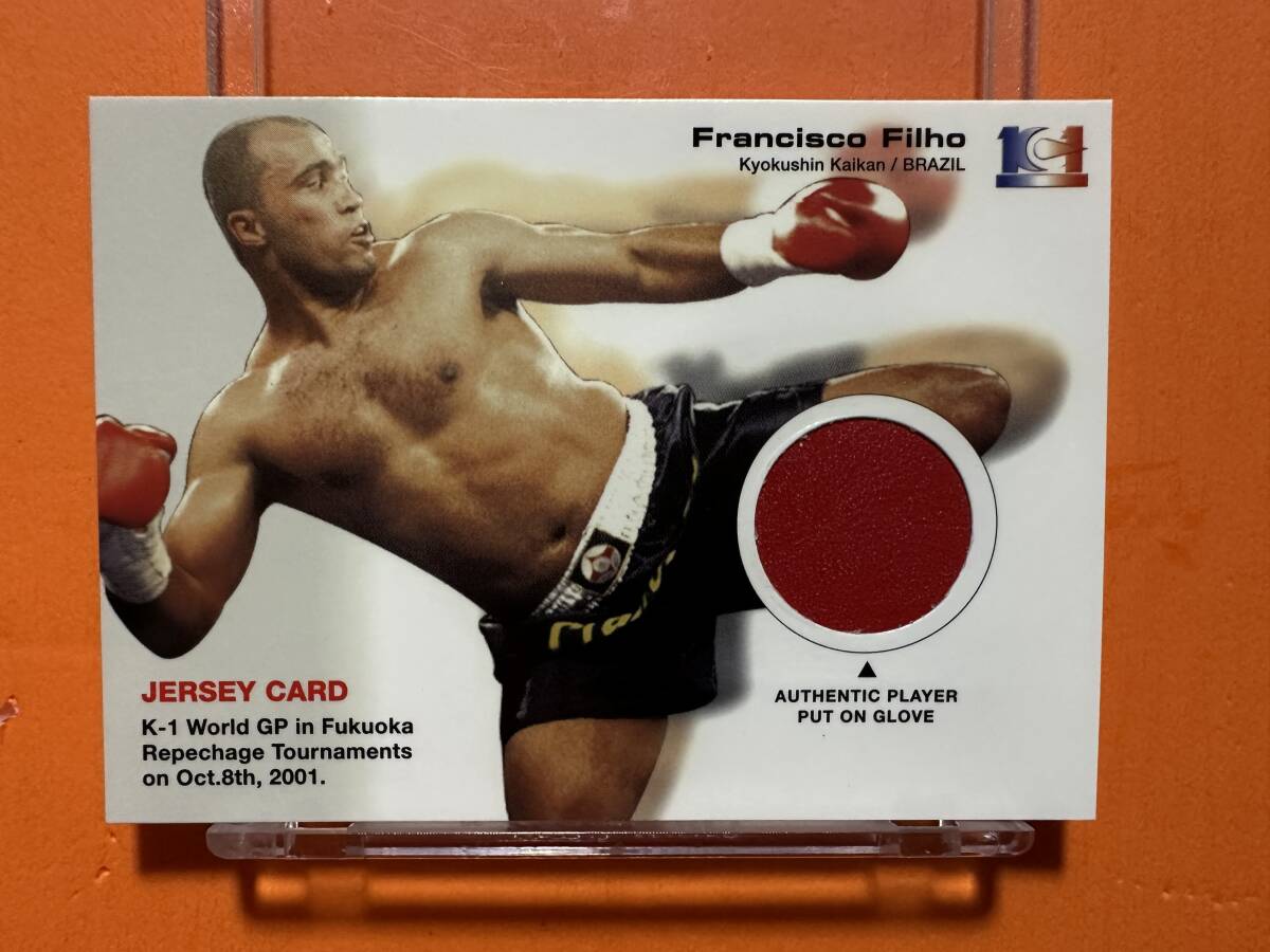 フランシスコ・フィリオ グローブカード 15/50 k-1 GRAND PRIX TRADING CARDS 2001 エポック社拍卖