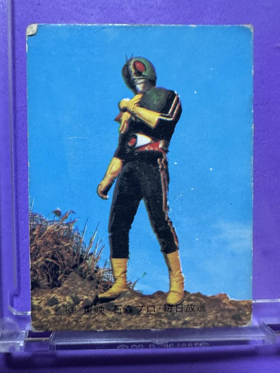 当時物 仮面ライダースナック 427 にせライダーの武器 カルビー製菓拍卖