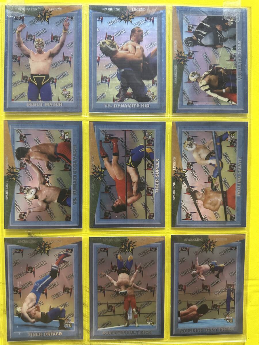 BBMプロレスカード SPARKLING FIGHTERS 97 スペシャル 9種 ノーマル 177種 プロモカード拍卖