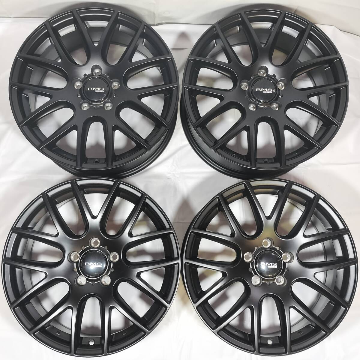 BMS M72-G2 フラットブラック 17-7.5J 5H120 +35 ホイール4本セット BMW 1シリーズ E82 E87 F20 2シリーズ F22 F23 Z4 E85 等 01-2326S拍卖
