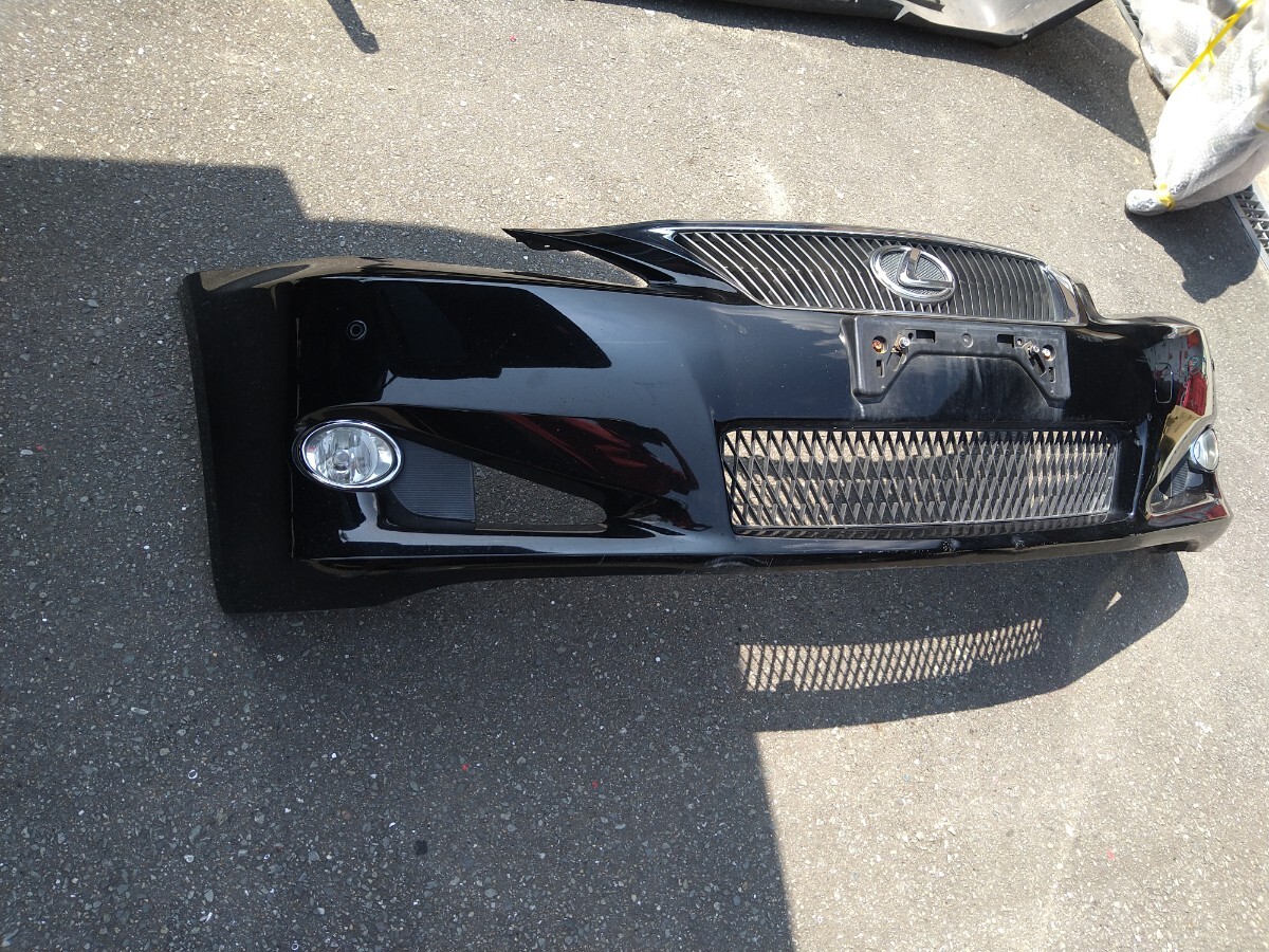 20系 IS250C レクサス 純正 フロントバンパー 212 ブラック GSE 20 21 黒 350C 250 350 202 コンバーチブル拍卖