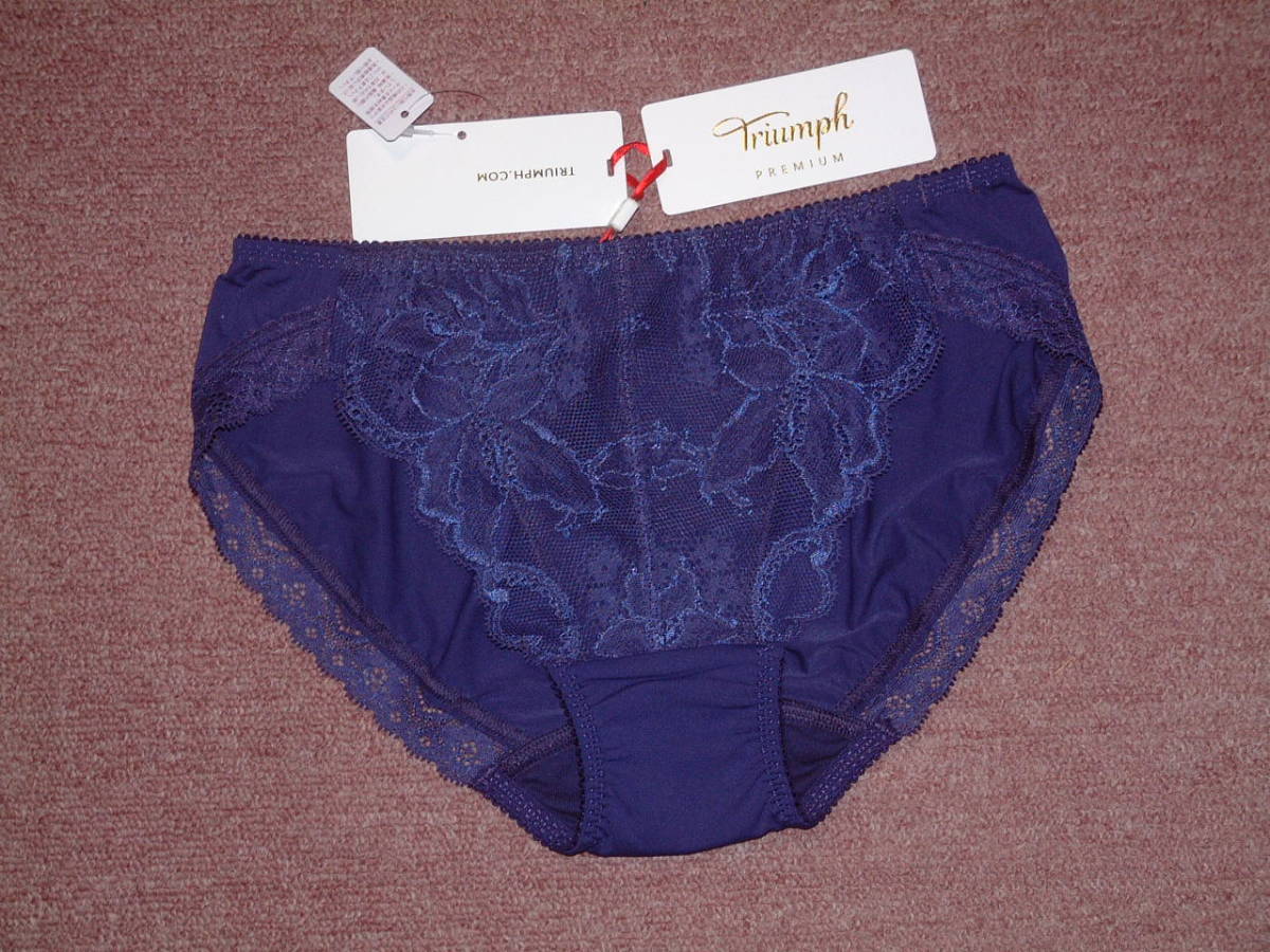 ★送料込み★定価4400円★トリンプ ゴールドレーベル バイ トリンプ TR3052 Hikini レギュラーショーツ Mサイズ 00TS ブルー拍卖