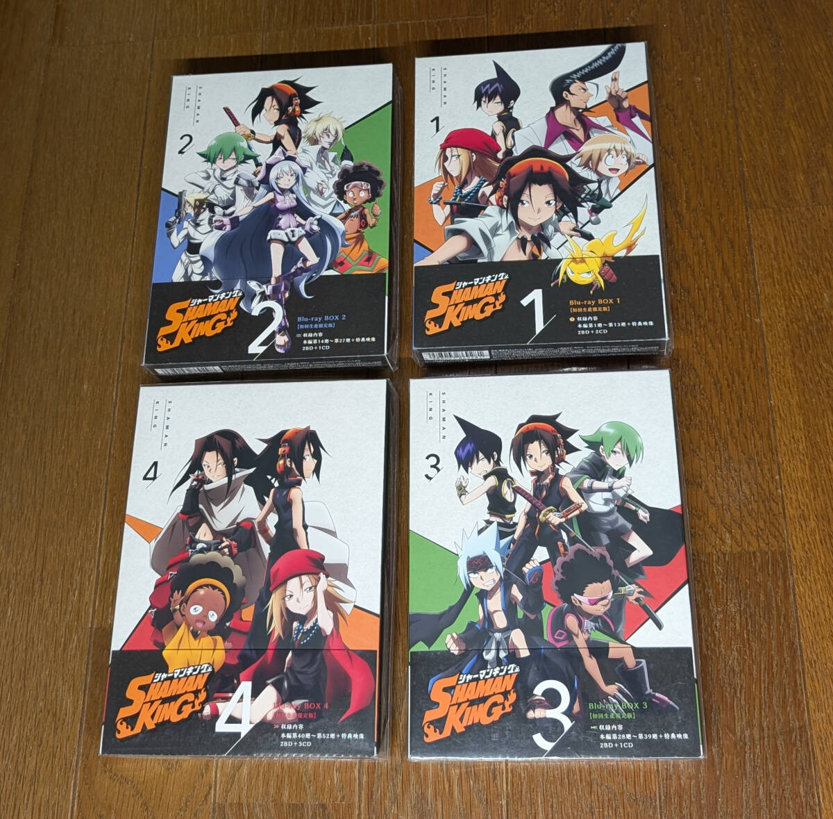 新品 (シャーマンキング) SHAMAN KING Blu-ray BOX 初回生産限定版 全4巻セット拍卖