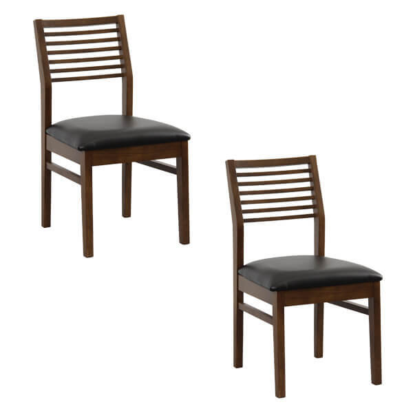 ダイニング【Egill-エギル-】ダイニングチェア2脚セット(スタンダードチェアタイプ)SH-01EGL-CHS-WAL ウォールナット拍卖