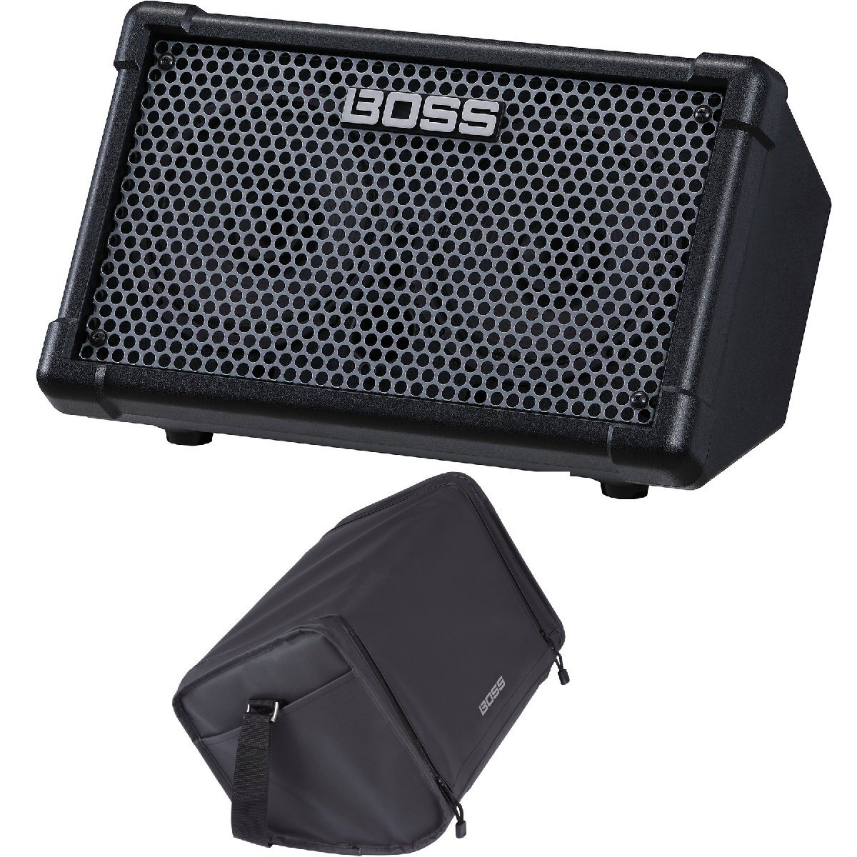 ■新品・送料無料・アウトレット特価 BOSS ボス CUBE STREET II BK + 純正キャリングケース CB-CS1 付き拍卖