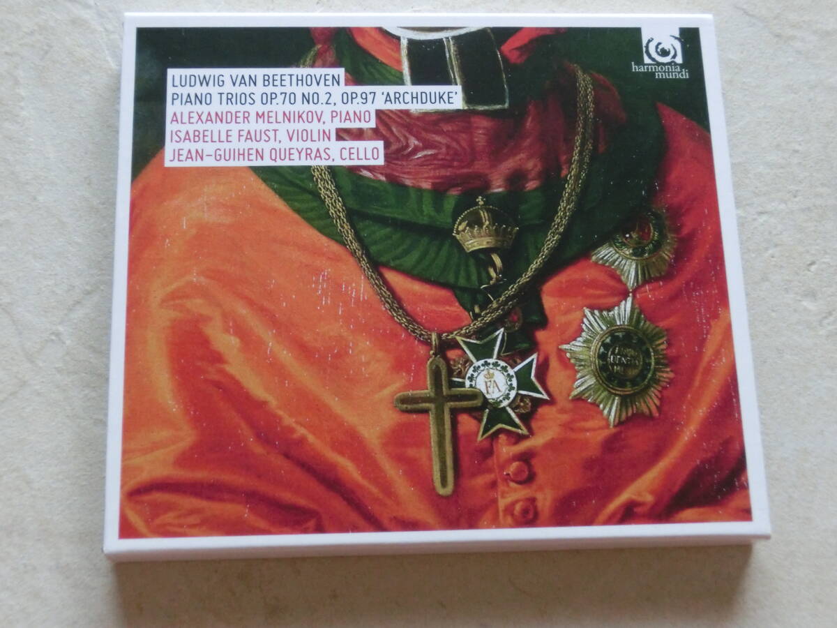 【ほぼ新品】Harmonia Mundi ファウスト、ケラス、メルニコフ。超豪華メンバーによるベートーヴェンのop.97『大公』!拍卖