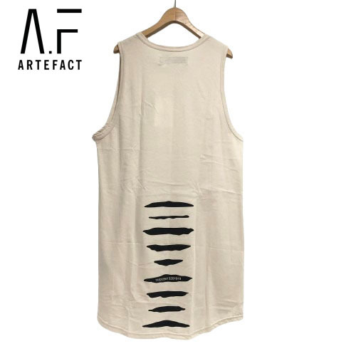 ○★新品未使用 A.F ARTEFACT (エーエフアーティファクト) ロングタンクトップ 2 アイボリー★○拍卖
