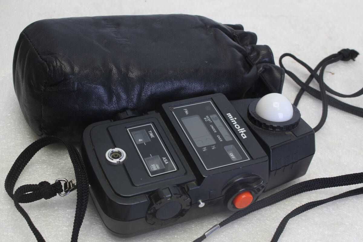 送料無料。ミノルタ MINOLTA FLASH METER Ⅱ 作動OK。現状品 管理B19-250809r拍卖