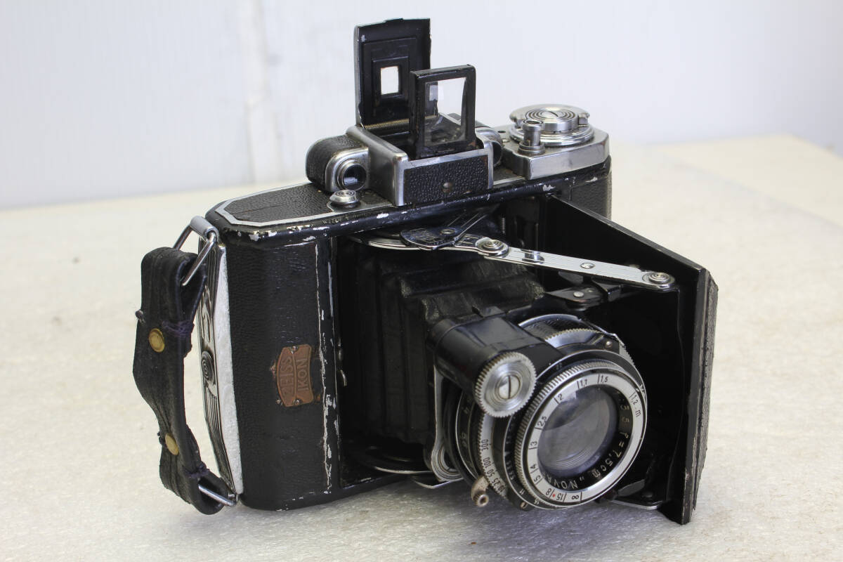 送料無料。ZEISS IKON ツァイスイコン Super Ikonta531 スーパーセミⅢ NOVAR ANASTIGMAT7.5㎝F3.5 1937年  蛇腹カメラ 管理B19-250809r拍卖