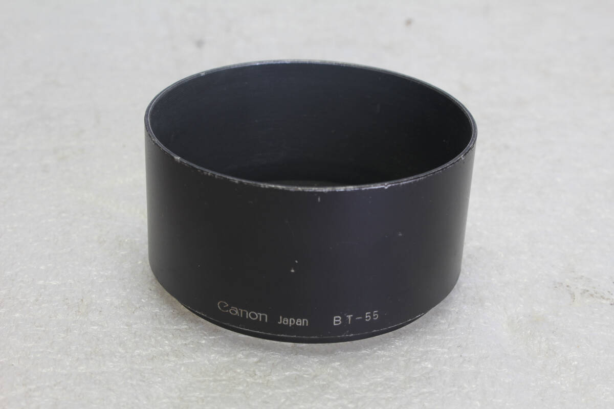 送料無料。中古。CANON BT-55 FD 85mm F1.8 FD 100mm F2.8 FD 135mm F3.5 メタルレンズフード レンズフード  管理1-250823r拍卖