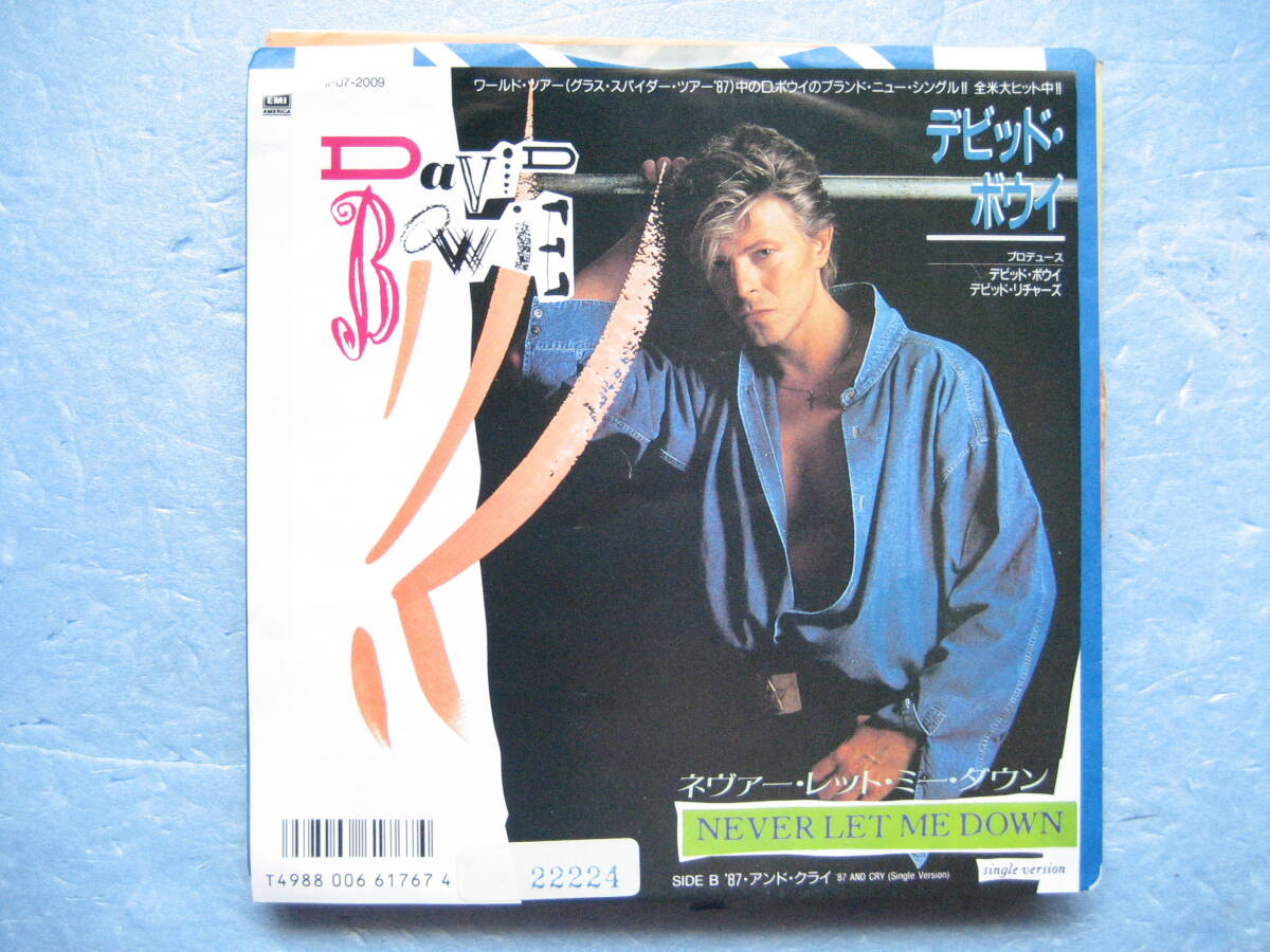 デビッドボウイ ネヴァーレットミーダウン EP 7インチレコード 洋楽 ネバーレットミーダウン拍卖