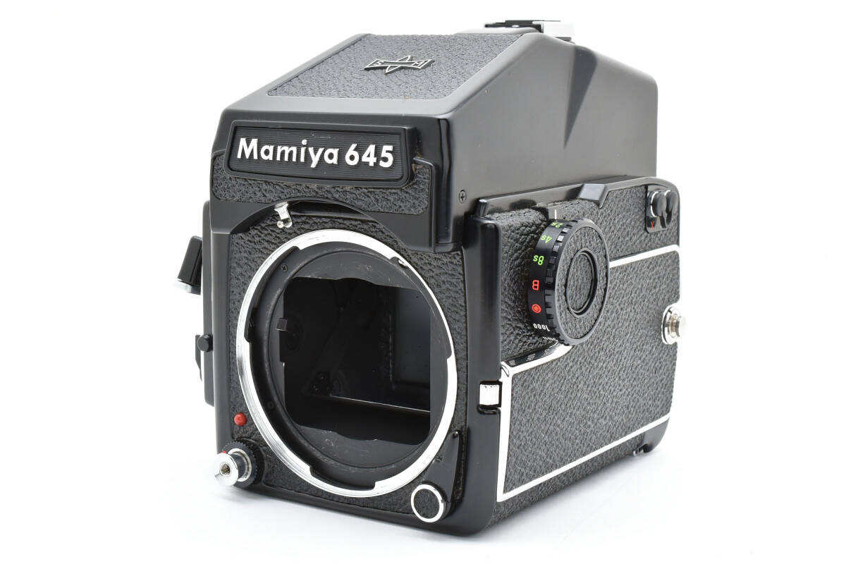 ★美品★ マミヤ Mamiya M645 1000s ボディ AE プリズムファインダー SS65 #629拍卖