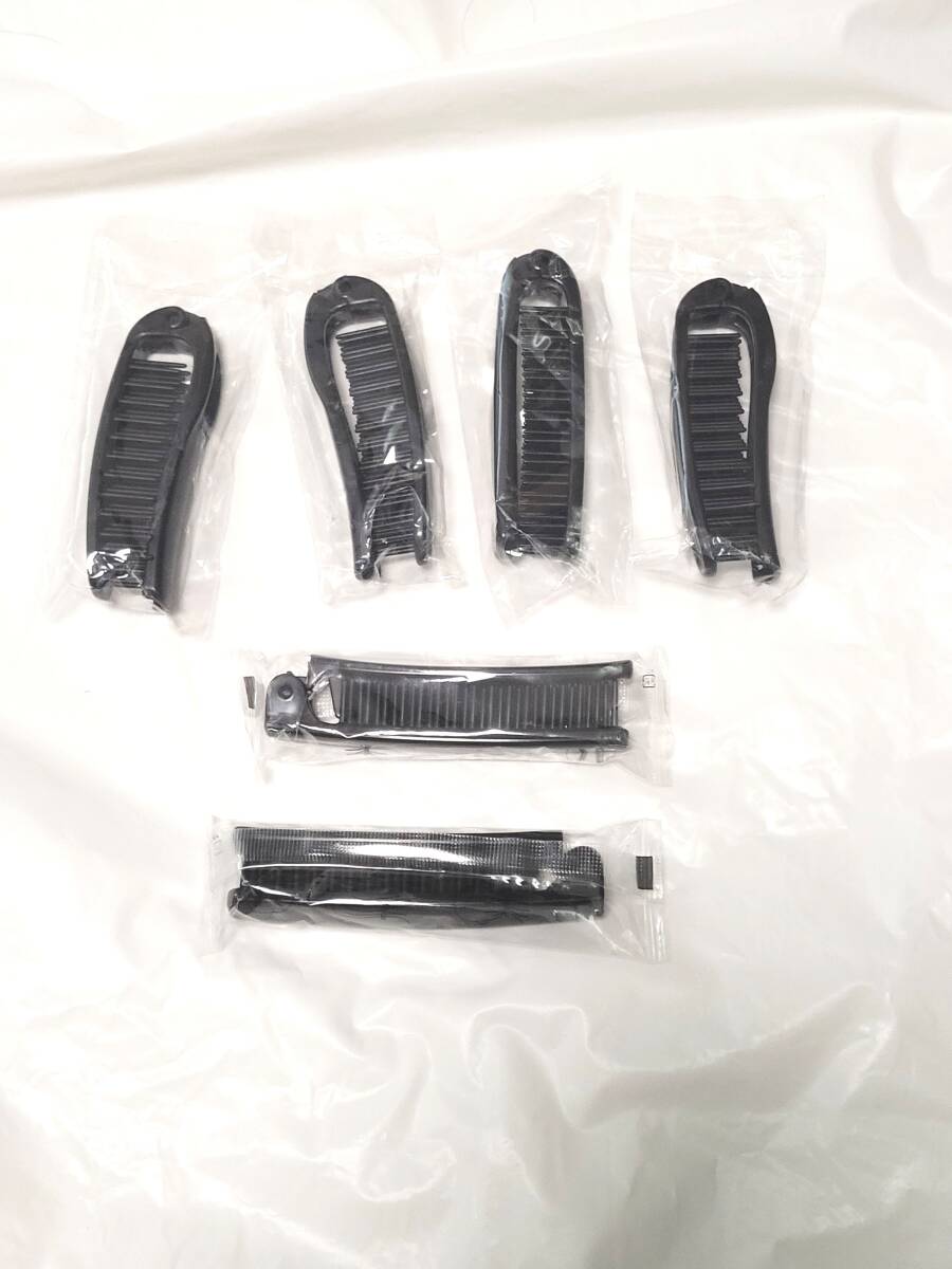 折りたたみ 携帯用 ブラシ くし 串 ブラック 6点セット 非常時 便利 洗面用品 新品拍卖
