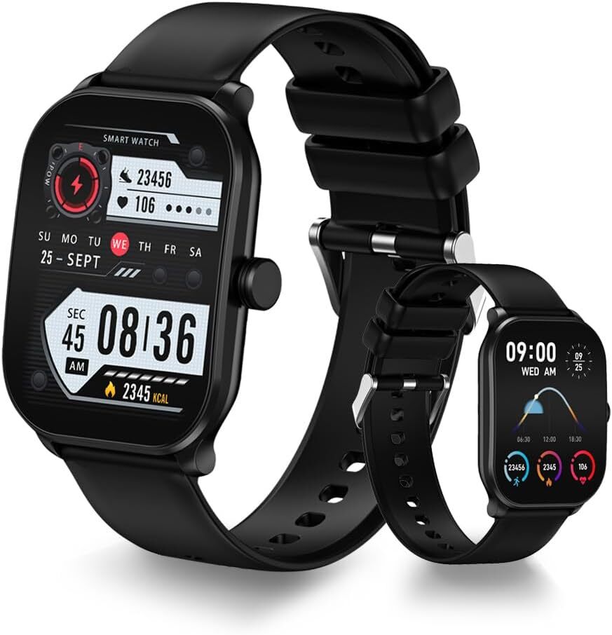 ブラック色 腕元で未来を操れ 進化系 スマートウォッチ 2025秋 業界新登場 2.1インチ大画面 最長14日間のバッテリーライフ 拍卖