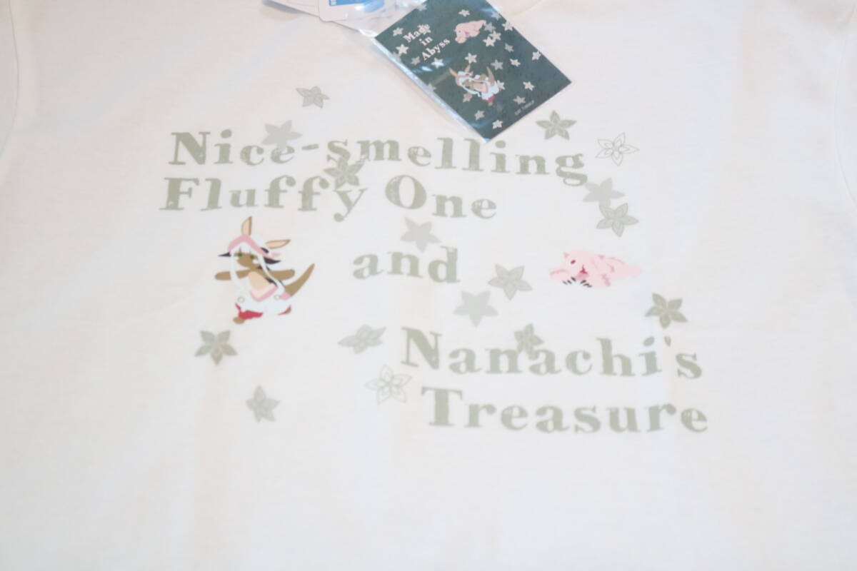 メイドインアビス Tシャツ 白 レディース M ナナチ ミーティ ステッカー付 Made in Abyss 新品 未使用 拍卖