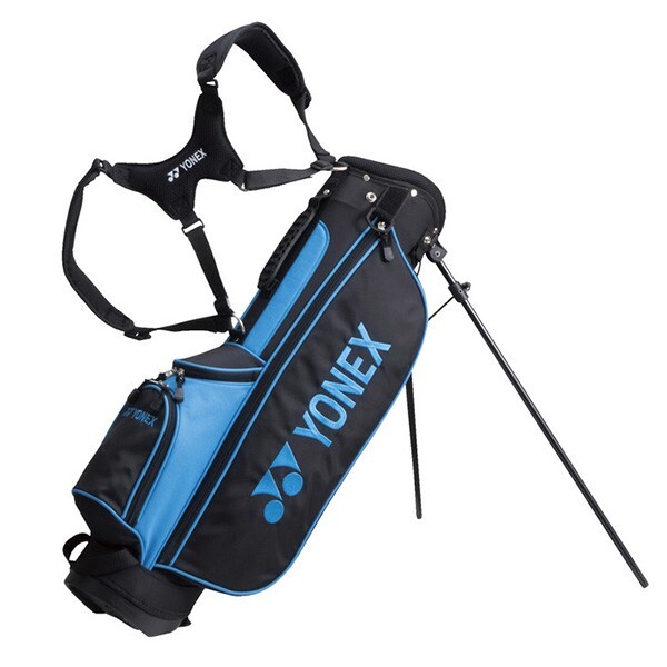 【新品】ヨネックス YONEX ジュニア キャディバッグ J120 ブラック/ブルー(188) CB-6701J拍卖