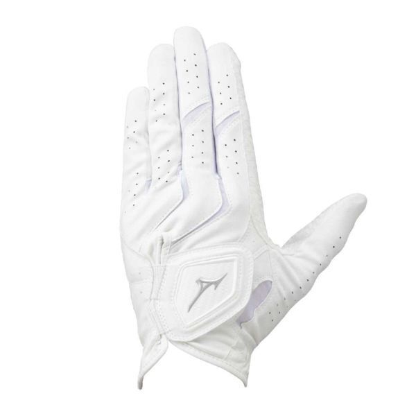 ☆【新品】ミズノ W-GRIP ダブルグリップ 手袋/左手 グローブ ホワイト×ホワイト 26cm 5MJML40110拍卖