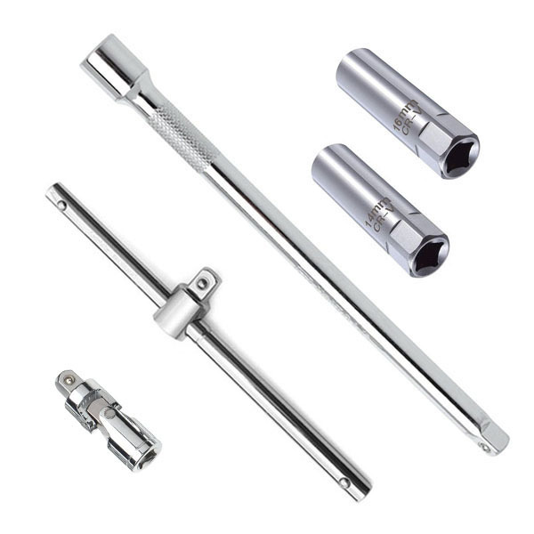 Tハンドル プラグレンチセット 5点セット ユニバーサルジョイント・エクステンションバー付き 14mm 16mm ODGN2-T335拍卖