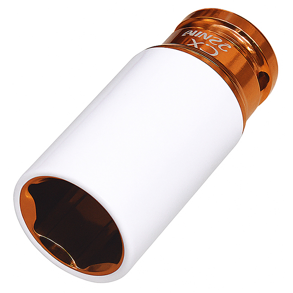 24mm CR-MO ホイールナットソケット 保護カバー付き 高耐久&傷防止設計 ODGN2-T329拍卖