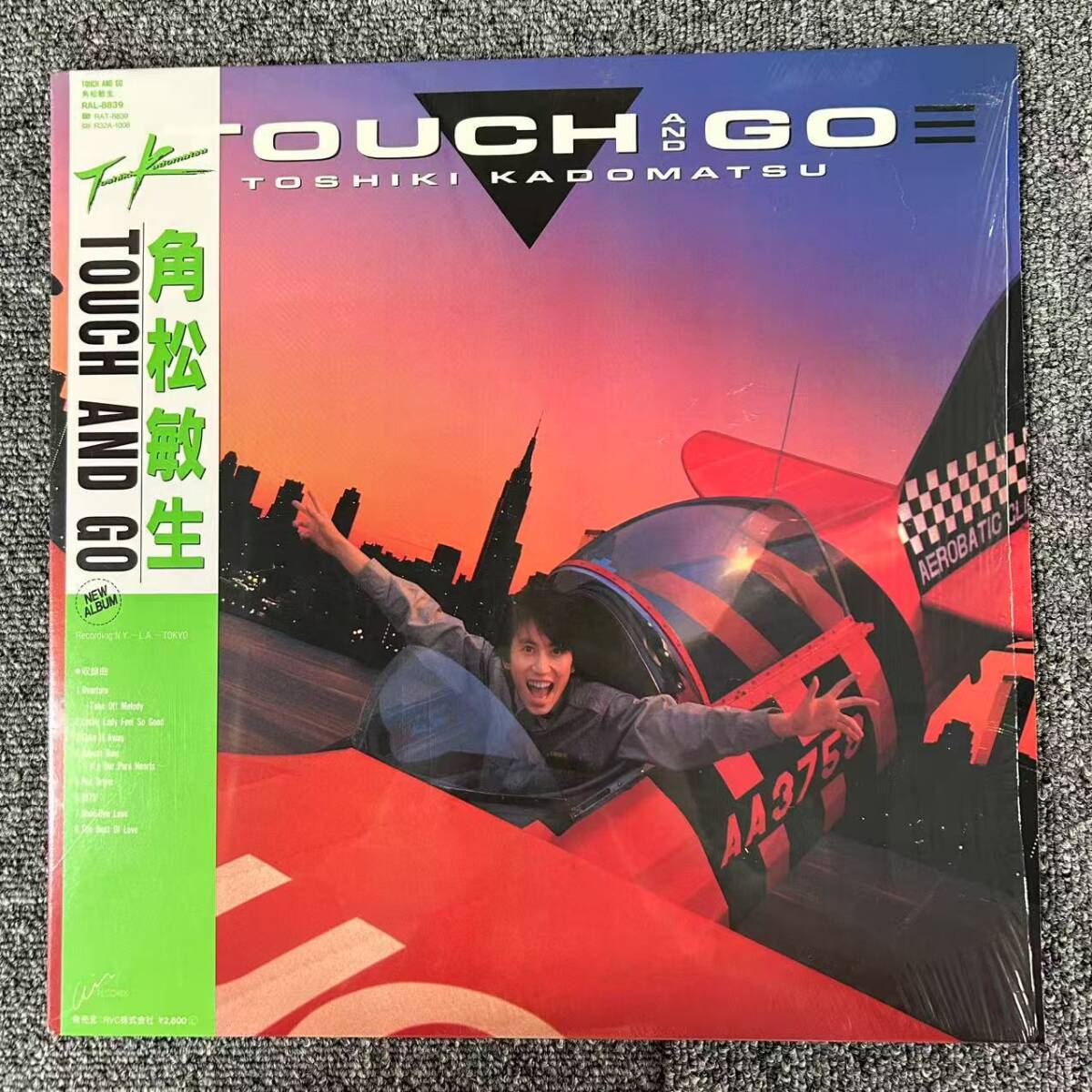 帯付 /Funk LP / Toshiki Kadomatsu = 角松敏生 - Touch And Go / Air Records - RAL-8839 / NQ080505拍卖