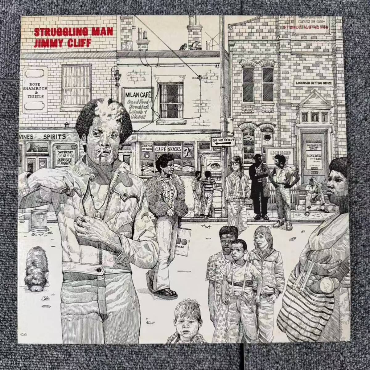 LP/Jimmy Cliff「Struggling Man」/Island Records(ILS-40145)/レゲエ /SNJ081419拍卖