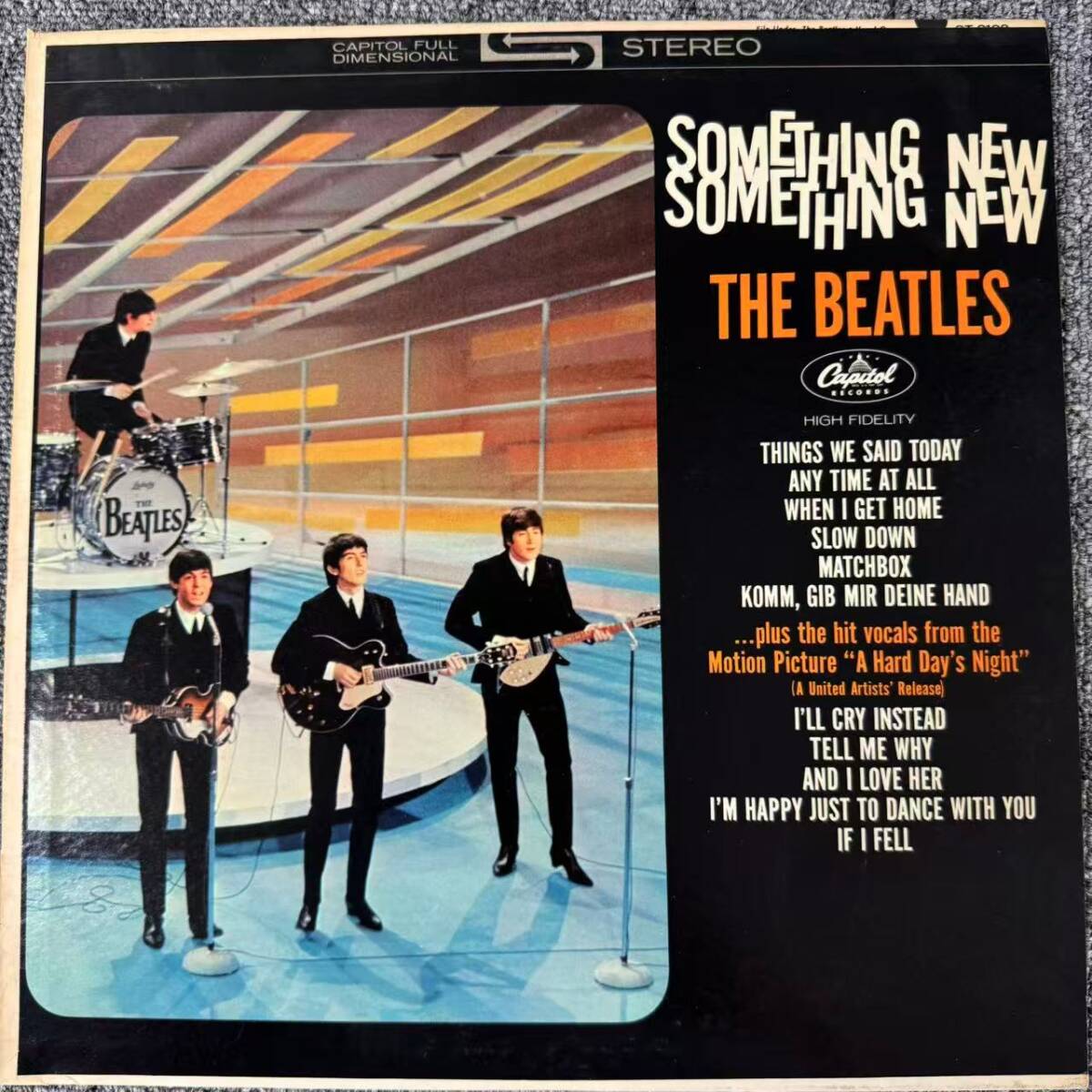米LP Beatles Something New ST2108 APPLE/SNJ082204拍卖
