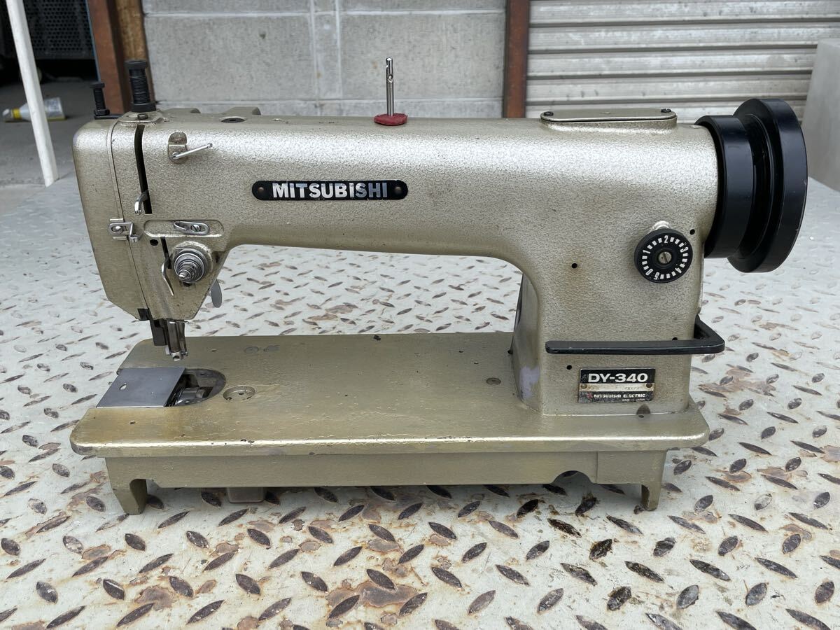 8B66 三菱 MITSUBISHI DY-340 工業用 職業用 ミシン 針上下OK 現状品拍卖