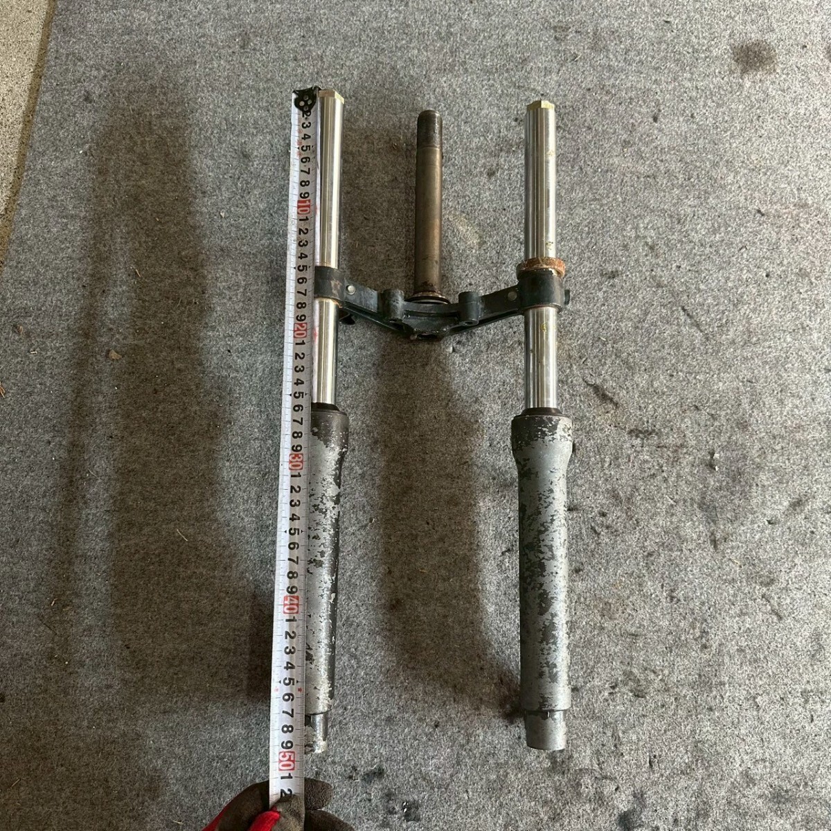 フロントフォーク ホンダ ステム フロント モンキー ゴリラ 社外 ディスク拍卖