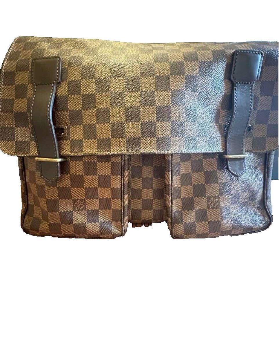 希少 LOUIS VUITTON ルイヴィトン ダミエ ブロードウェイバッグ 斜め掛け拍卖