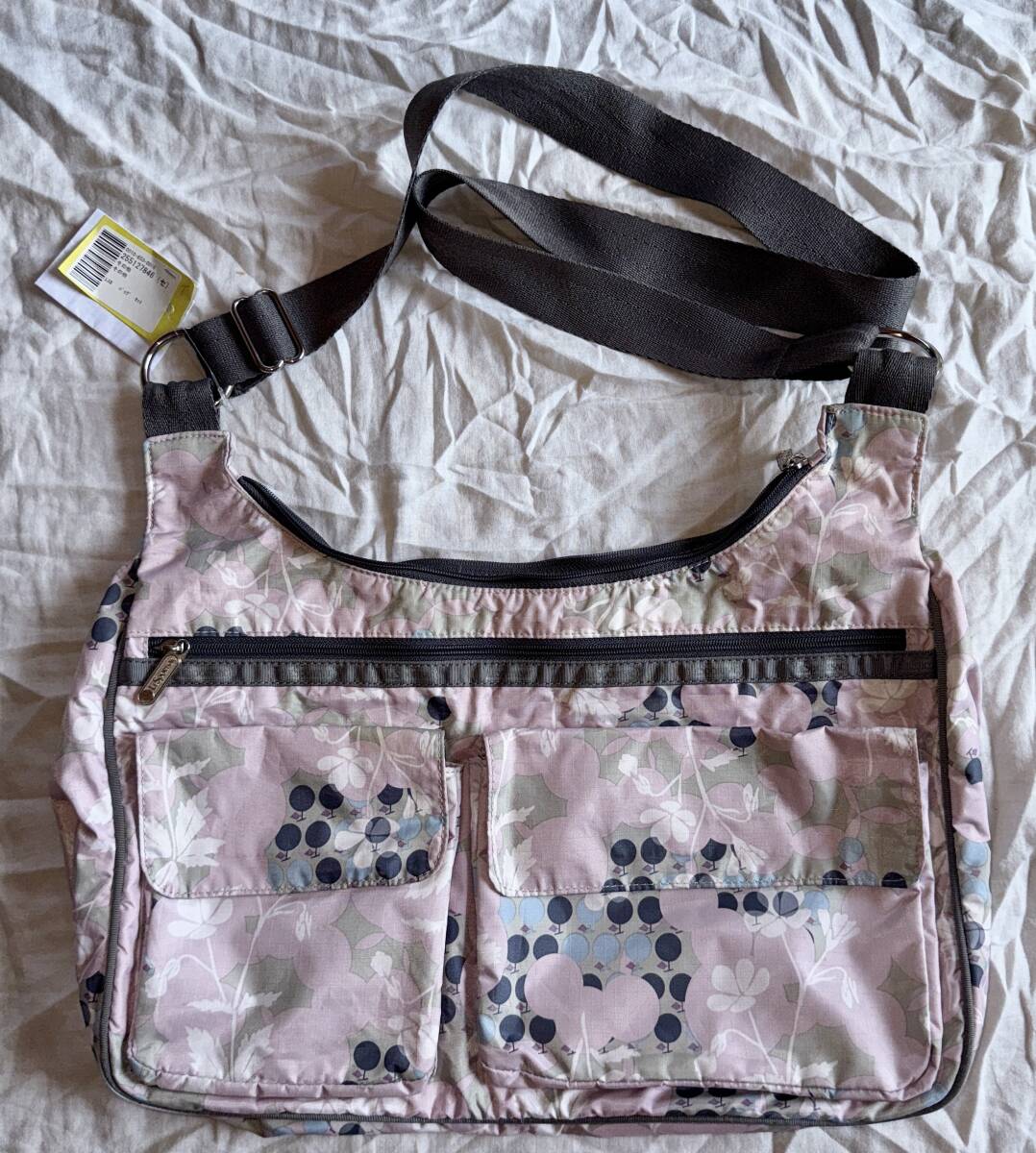 レスポートサック ショルダーバッグ 柄物 カラフル ボディバッグ 大きめ拍卖