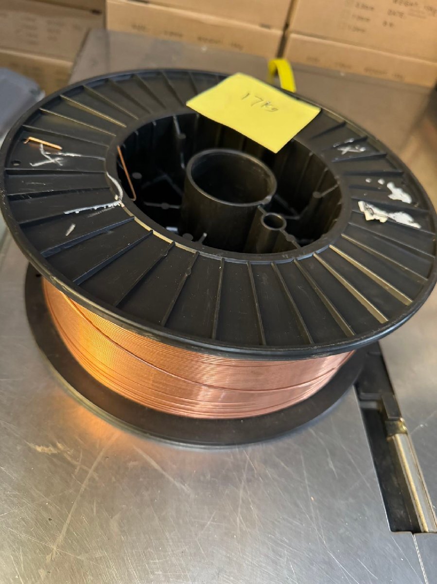 訳あり: 試験使用済み 溶接 ソリッドワイヤ YGW11 1.4mm × 19.5kg/巻 適合型番:YM-26 MG-50 YM-50 KC-26 SM-70G (011)拍卖