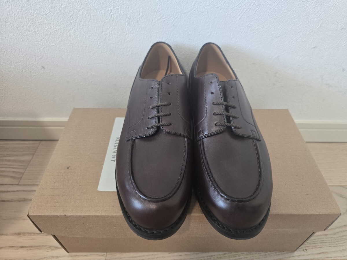 ※未使用品 J.M.WESTON ゴルフ7E 25.5cm拍卖