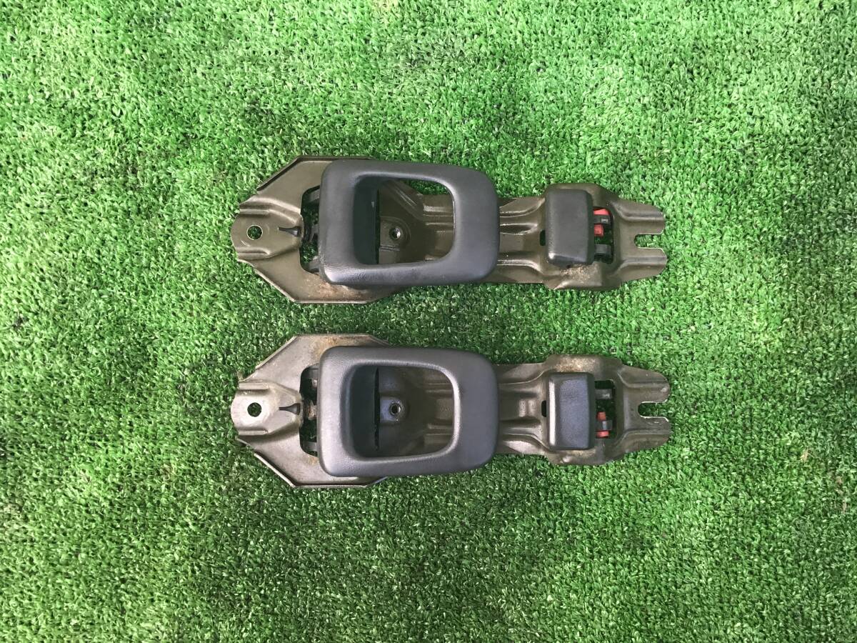 送料¥600 EA11R カプチーノ 5MT F6A (S7) ドアハンドル ドアオープナー 左右 拍卖