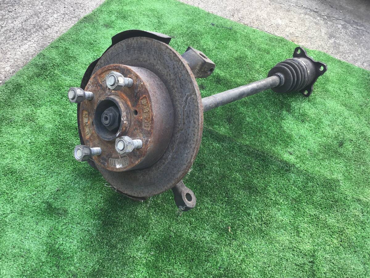 EA11R カプチーノ F6A (N) リアナックル ハブナックル ドライブシャフト 右 拍卖