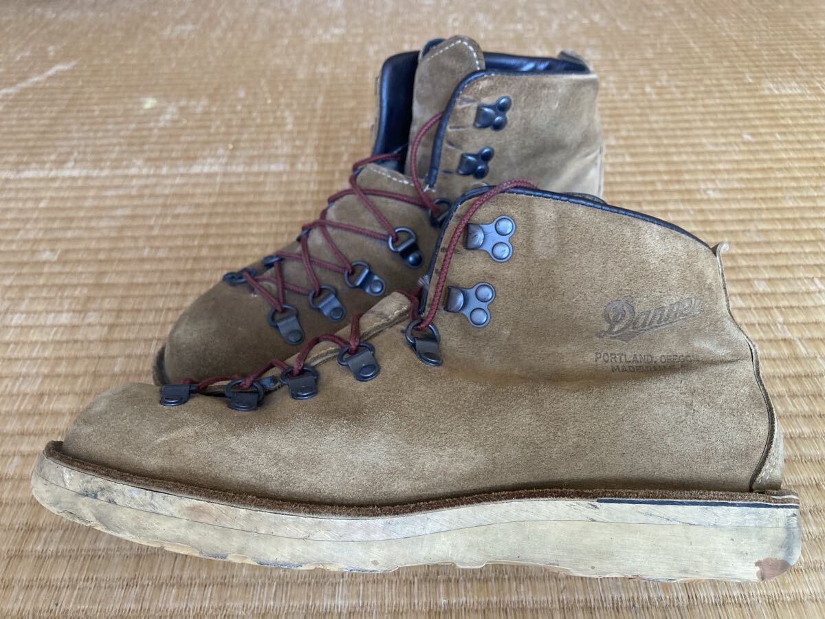 廃番 ダナー 45500X MEN EEMOUNTAIN LIGHT TAN SUEDE ダナー マウンテンライト ダナーライト 旧白タグ アメリカ製 拍卖