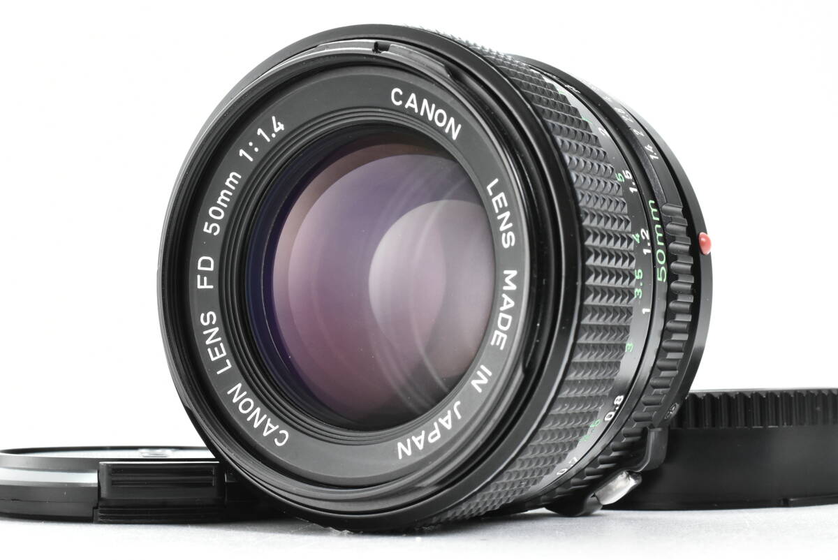 【良品】Canon New FD 50mm f/1.4 MF 標準単焦点レンズ EF-1334拍卖