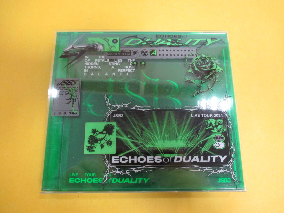 028)三代目 J SOUL BROTHERS LIVE TOUR 2024 ECHOES OF DUALITY DVD 初回仕様 /三代目JSB 拍卖