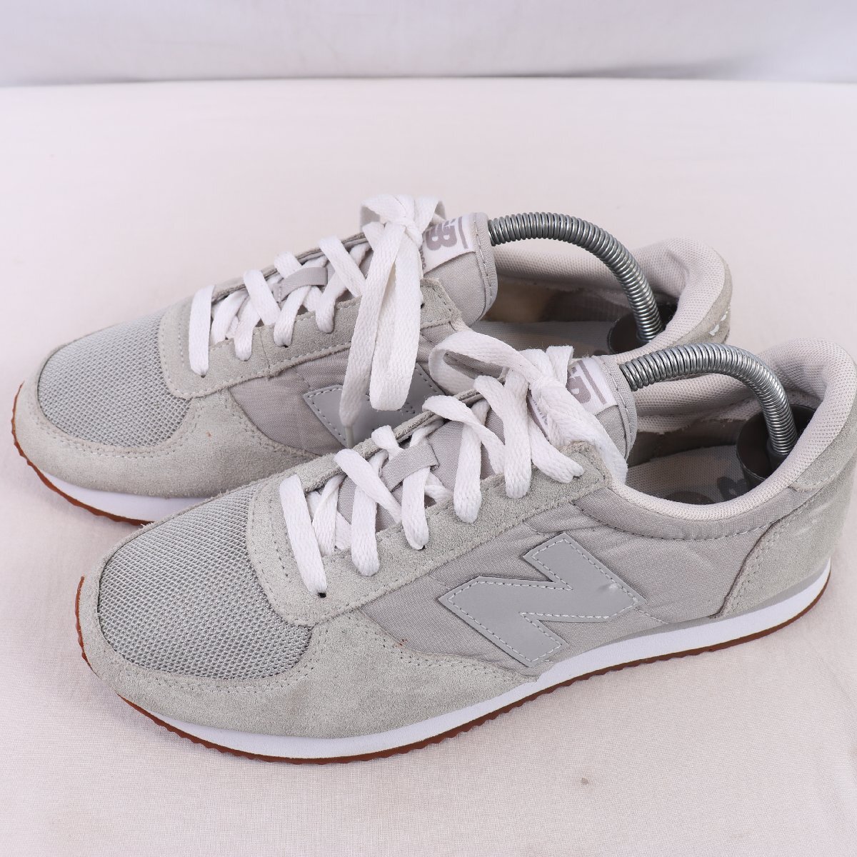 220 ニューバランス 26.5cm/new balance ライトグレー 中古 古着 スニーカー yy6671拍卖