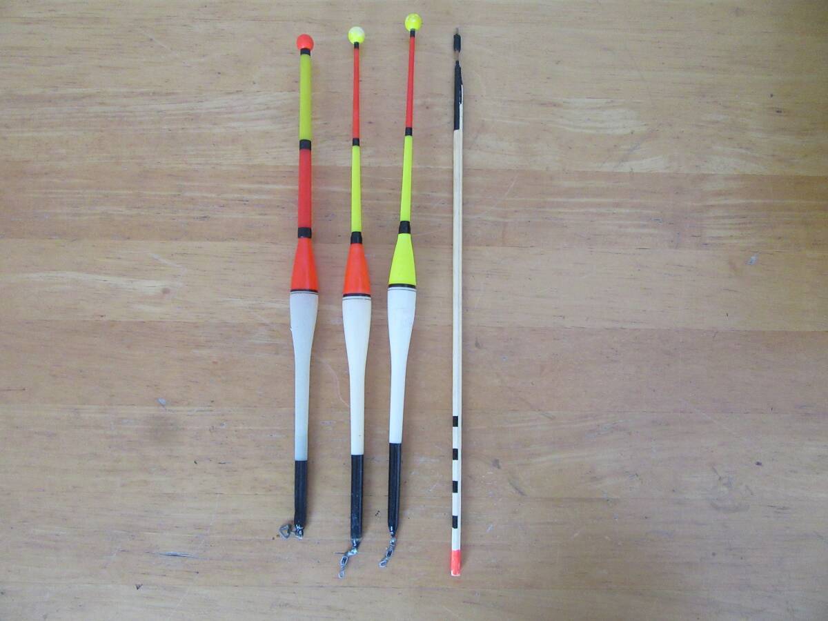 ★釣り棒ウキ 釣りフロート★フィッシング☆4本釣り道具☆拍卖